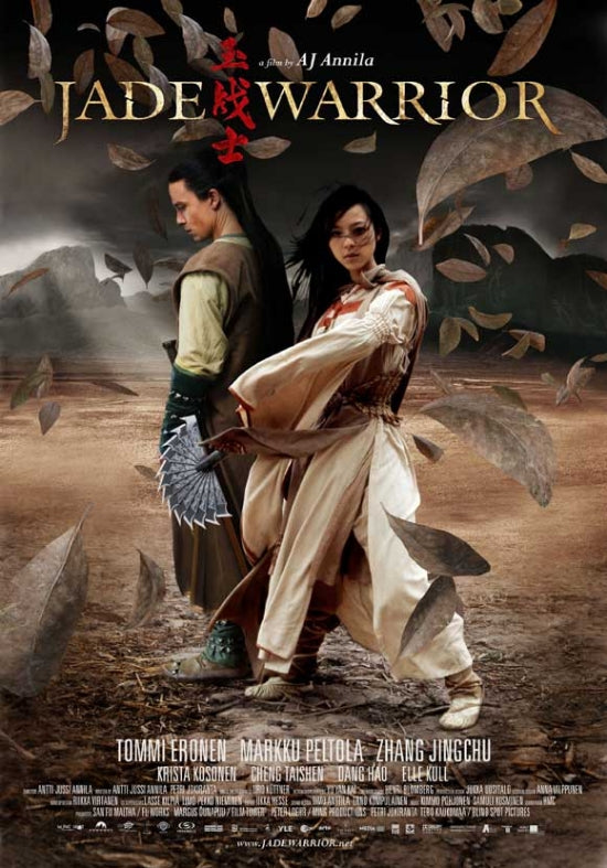 Jade Warrior Movie Poster Print showcasing martial arts action.