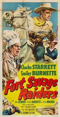 Fort Savage Raiders Movie Poster Print - Classic Film Art