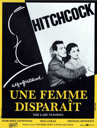 The Lady Vanishes Movie Poster Print showcasing suspenseful cinematic art.