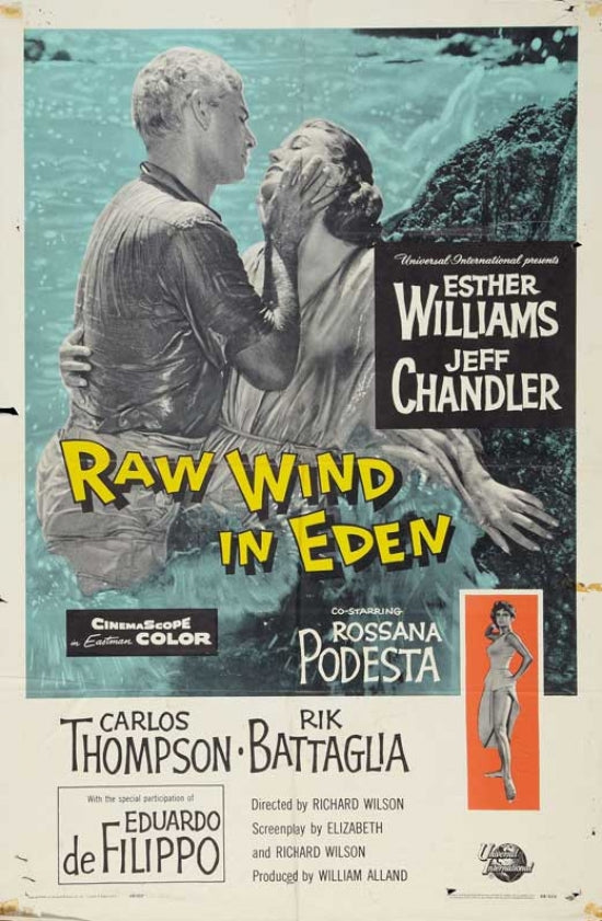 Raw Wind in Eden Movie Poster Print 27x40
