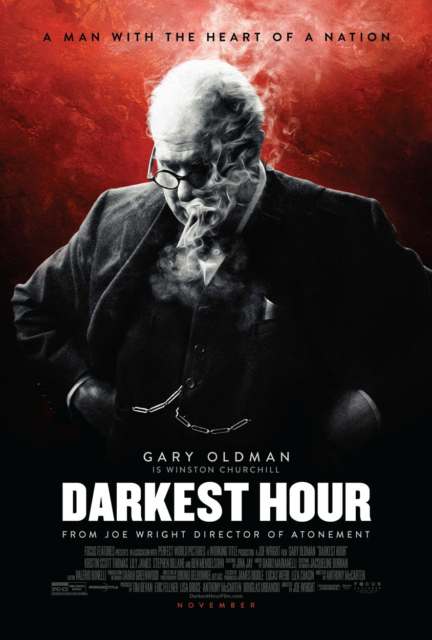 Darkest Hour Movie Poster Print featuring iconic imagery from the film.