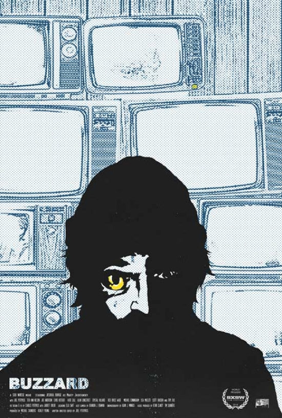 Buzzard Movie Poster showcasing cinematic artwork.