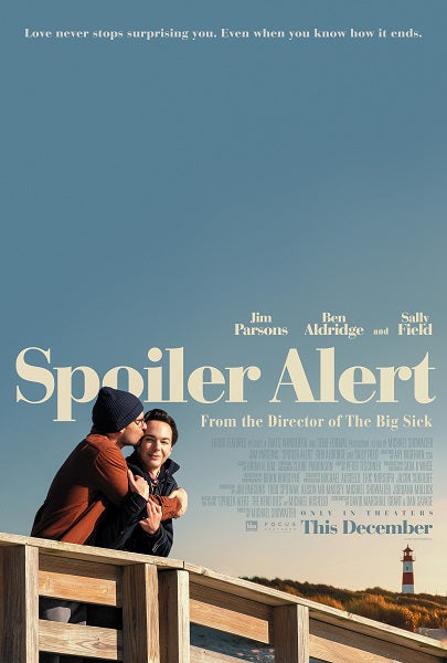 Spoiler Alert Movie Poster Print showcasing vibrant colors and design.