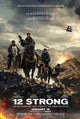 12 Strong movie poster print showcasing themes of action and courage.