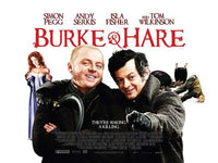 Burke and Hare Movie Poster Print featuring dark humor and unique design.