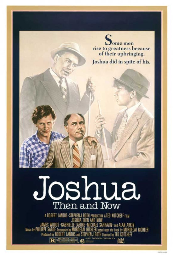 Joshua Then and Now Movie Poster Print