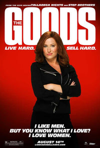 The Goods: Live Hard, Sell Hard Movie Poster Print featuring vibrant colors.