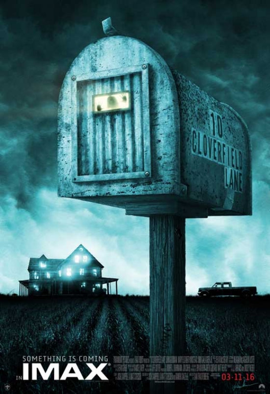 10 Cloverfield Lane Movie Poster Print showcasing intense sci-fi horror visuals.