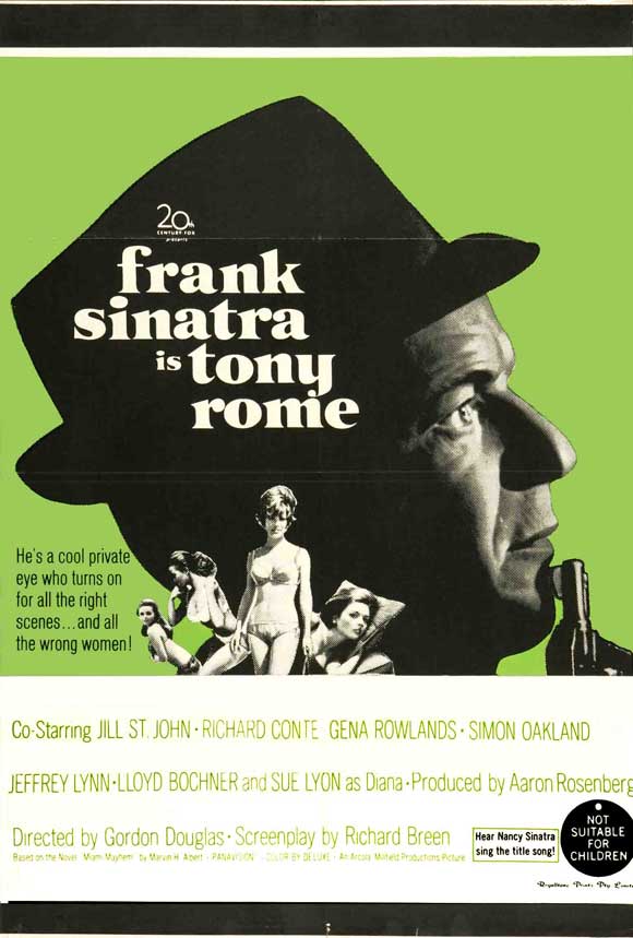 Tony Rome Movie Poster Print - Classic Film Art