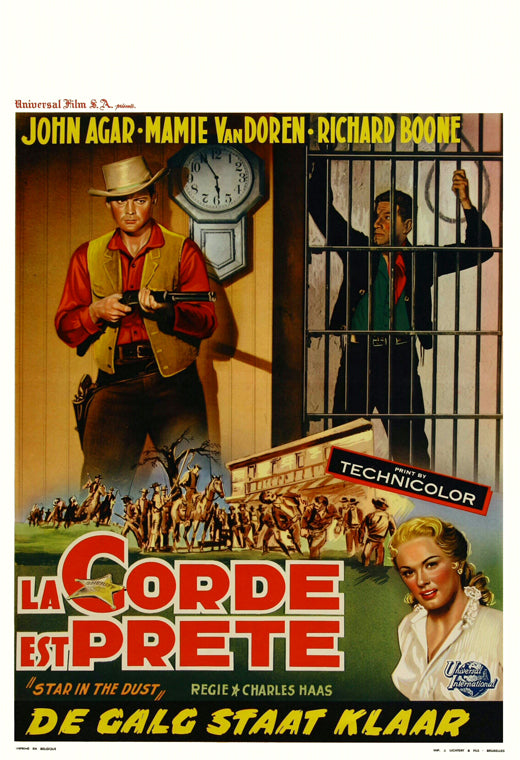 Star in the Dust Movie Poster Print showcasing classic cinema art