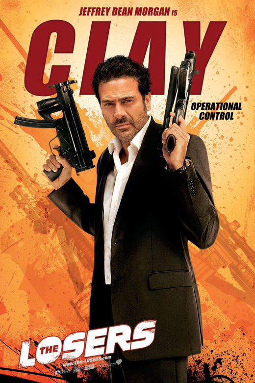 The Losers Movie Poster Print showcasing vibrant colors and action themes.