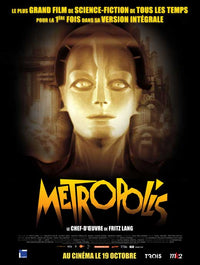 Metropolis Movie Poster Print - Classic Film Artwork