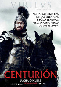Centurion Movie Poster Print showcasing dramatic film art.
