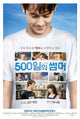 500 Days of Summer Movie Poster Print featuring vibrant colors and iconic design.