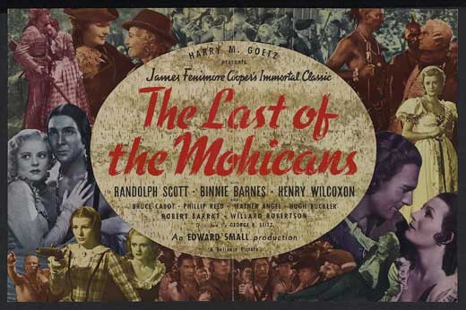 The Last of the Mohicans Movie Poster Print - cinematic artwork