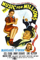 Music for Millions Movie Poster Print showcasing classic film art.