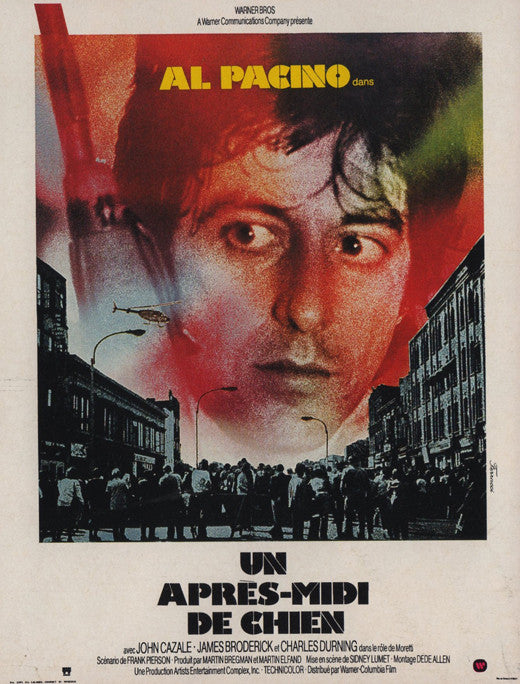 Dog Day Afternoon Movie Poster Print (11x17) - Perfect for Home or Office