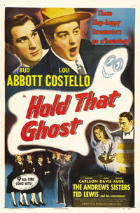Hold That Ghost Movie Poster Print - 27x40