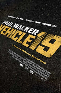 Vehicle 19 Movie Poster Print - Action Film Art