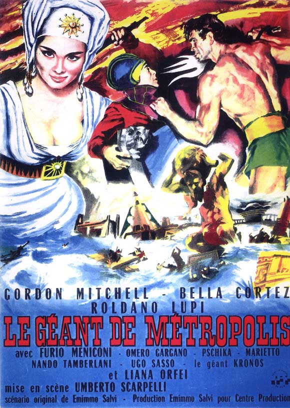 The Giant of Metropolis Movie Poster Print showcasing iconic film imagery.