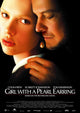 Girl with a Pearl Earring movie poster print featuring iconic artwork.