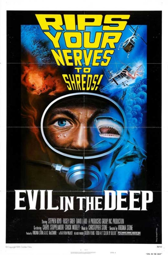 The Treasure of Jamaica Reef Movie Poster Print featuring vibrant colors and adventure theme.