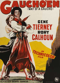 Way of a Gaucho Movie Poster Print showcasing classic cinema artwork.