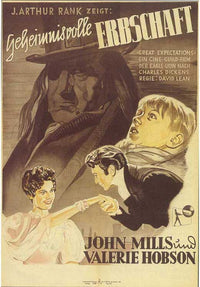 Great Expectations Movie Poster Print featuring classic film art.