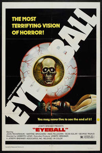 Eyeball Movie Poster Print showcasing unique visual art