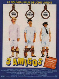 Three Amigos Movie Poster Print showcasing the classic comedy.