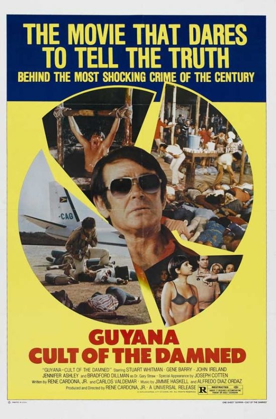 Guyana Crime of the Century Movie Poster Print showcasing suspenseful cinematic art.