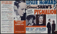 Pygmalion Movie Poster Print featuring classic film art.