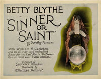 Sinner or Saint Movie Poster Print showcasing captivating cinematic art