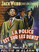 Dragnet Movie Poster Print showcasing classic crime drama art