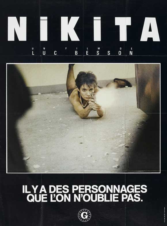 Nikita Movie Poster Print showcasing iconic film art.