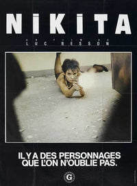 Nikita Movie Poster Print showcasing iconic film art.