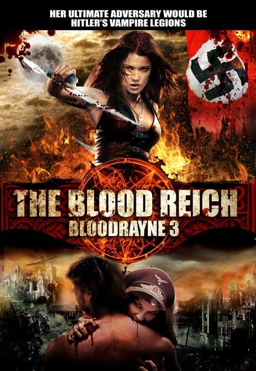 Bloodrayne: The Third Reich Movie Poster Print showcasing intense visuals.