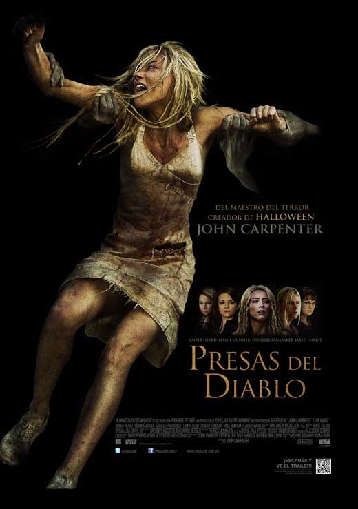 The Ward Movie Poster Print showcasing horror art.