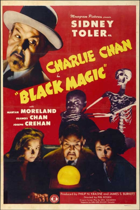 Black Magic Movie Poster Print showcasing supernatural themes.
