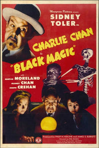 Black Magic Movie Poster Print showcasing supernatural themes.