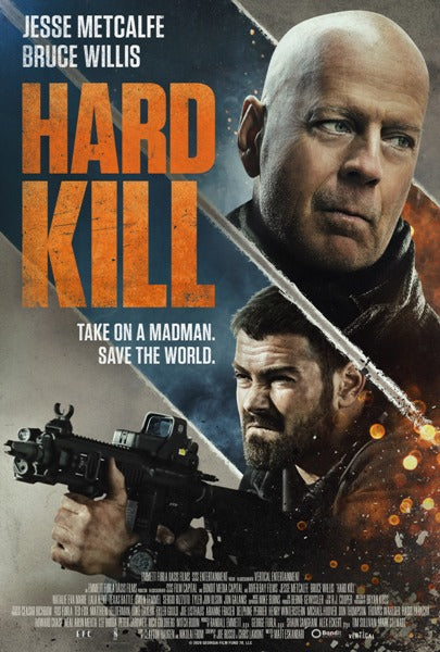 Hard Kill Movie Poster Print showcasing action film art.