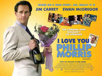 I Love You Phillip Morris Movie Poster Print featuring vibrant colors and bold graphics.