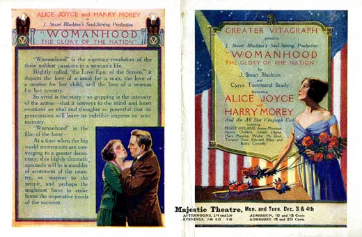 Womanhood, the Glory of the Nation Movie Poster Print featuring vibrant colors and empowering imagery.