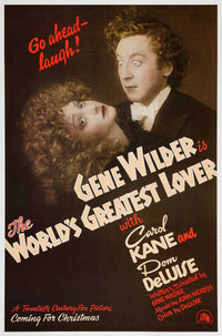 The World's Greatest Lover Movie Poster Print featuring vibrant colors and classic film imagery.