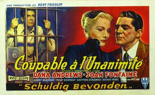 Beyond a Reasonable Doubt Movie Poster Print showcasing cinematic art.