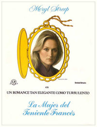 The French Lieutenant's Woman Movie Poster Print showcasing cinematic elegance.
