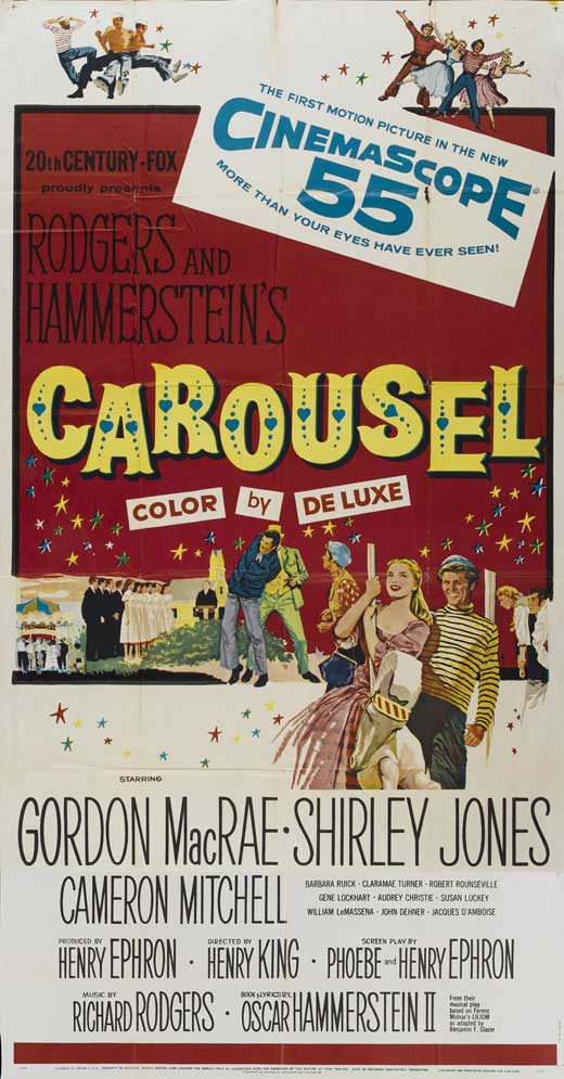 Carousel Movie Poster Print showcasing classic film art.