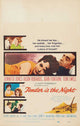 Tender is the Night Movie Poster Print showcasing classic film art.