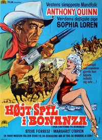 Heller in Pink Tights Movie Poster Print showcasing classic cinema art