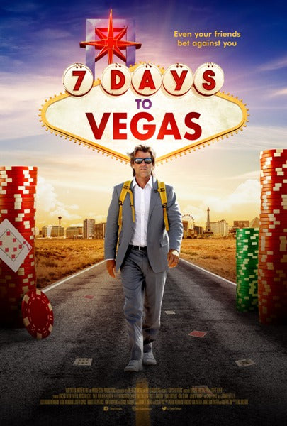 Walk to Vegas Movie Poster Print featuring vibrant cinematic art.
